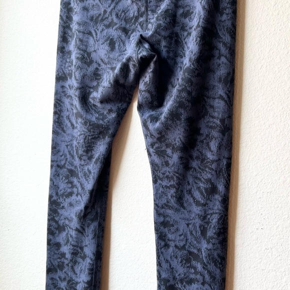 Athleta Women’s Elation Textured Tight Frosted Coral Blue Pull On Yoga Sz S - Picture 9 of 16